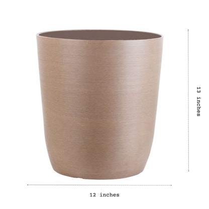 Elegant Verdant Planter Pot Without Plant | 12 x 13 inches