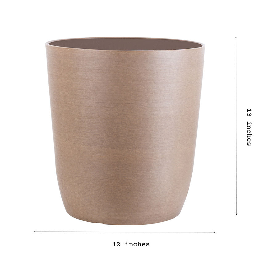 Elegant Verdant Planter Pot Without Plant | 12 x 13 inches
