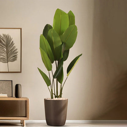 Elegant Minimal FRP Verdant Planter Without Plant | 16 x 18 Inches