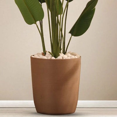 Elegant Minimal FRP Verdant Planter Without Plant | 16 x 18 Inches