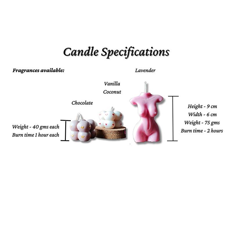 Modern Galentine Bundle Candles | Set of 3 Default Title