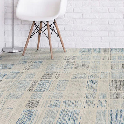 Vector Hand Tufted Wool Carpet | 8 x 5 Feet