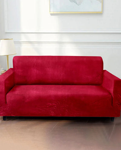 Velvet Two Seater Sofa Cover | 57 x 73 inches