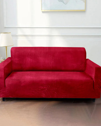 Velvet Two Seater Sofa Cover | 57 x 73 inches