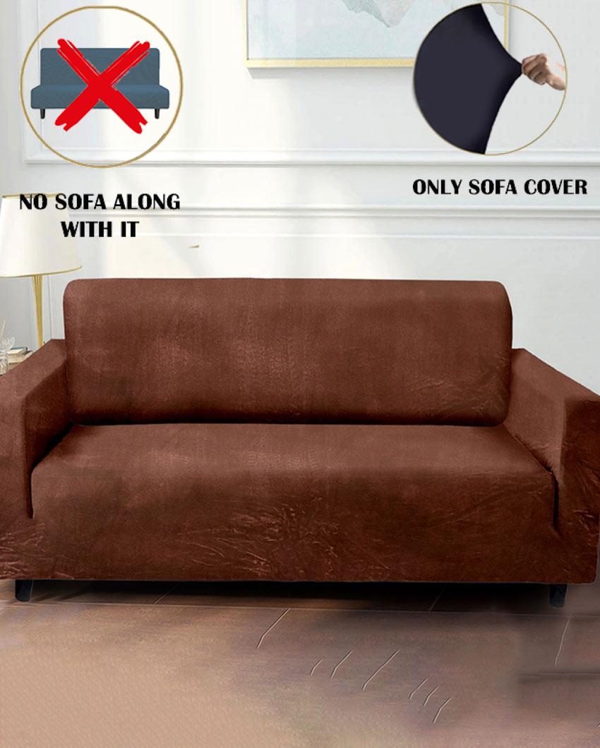 ONLY SOFA COVER | Velvet Two Seater Sofa Cover | 57 x 73 inches