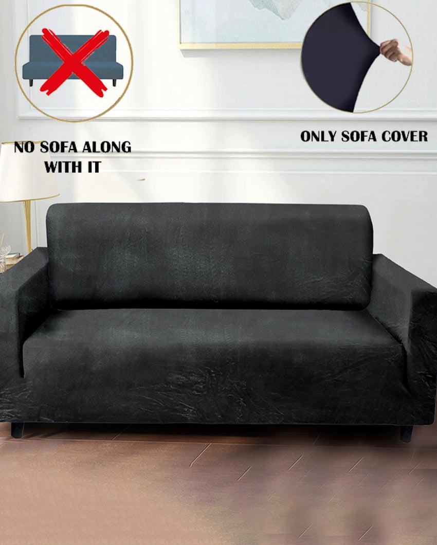 ONLY SOFA COVER | Velvet Two Seater Sofa Cover | 57 x 73 inches