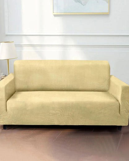 Velvet Two Seater Sofa Cover | 57 x 73 inches