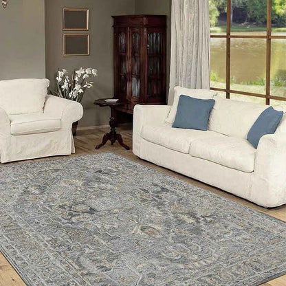 Denim Wool Vestige Hand Tufted Rug Carpet