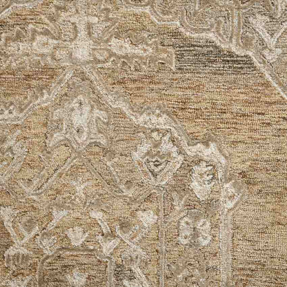 Brown Wool Vestige Hand Tufted Rug Carpet