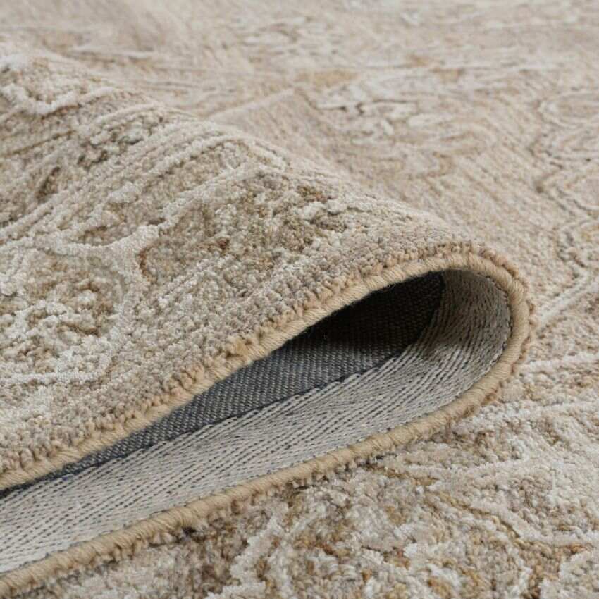 Camel Wool Vestige Hand Tufted Rug Carpet