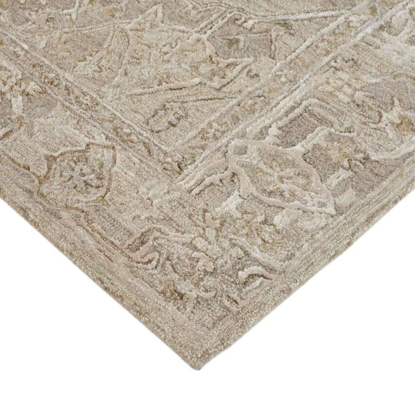 Camel Wool Vestige Hand Tufted Rug Carpet