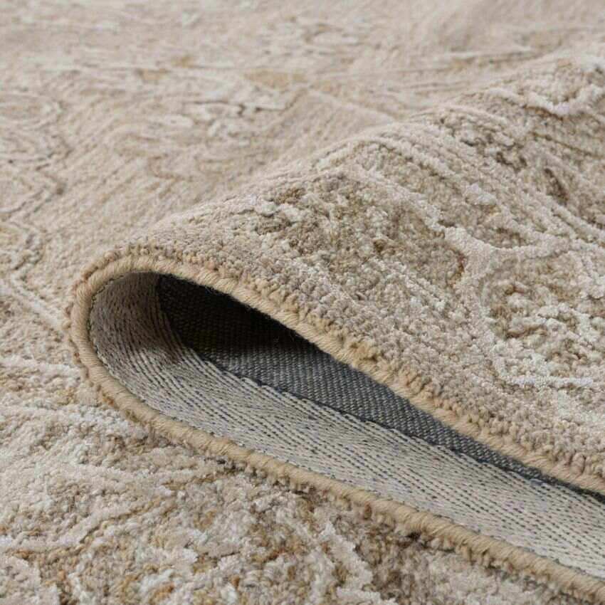 Camel Wool Vestige Hand Tufted Rug Carpet