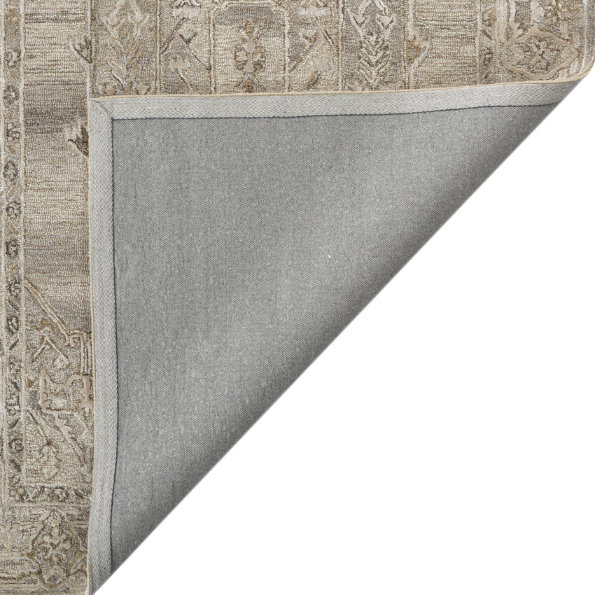 Beautiful Grey Shade Hand-Tufted Luxury Wool Area Rug | 10 x 8 Feet