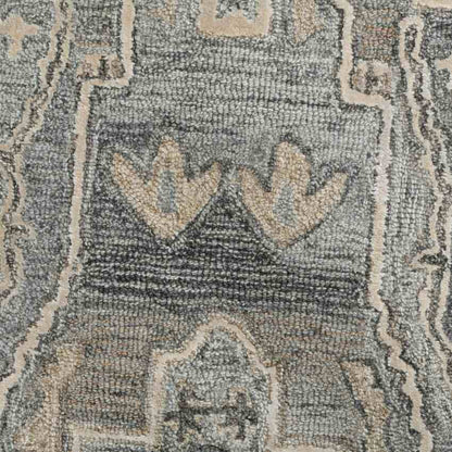 Grey Wool Vestige Hand Tufted Rug Carpet