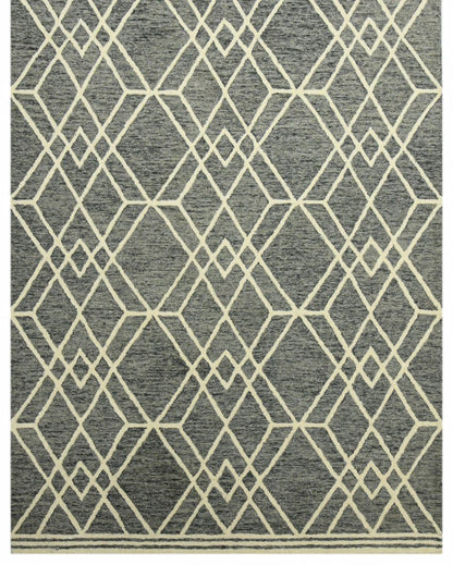 Grey Wool Vista Hand Tufted Carpet | 6x4, 8x5 ft 6 x 4 ft