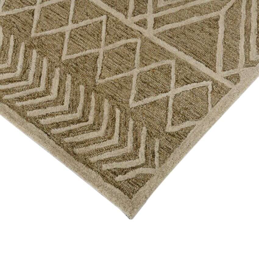 Sand Wool Vista Hand Tufted Rug Carpet