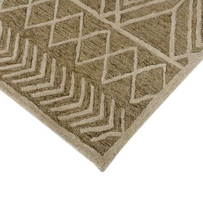 Sand Wool Vista Hand Tufted Rug Carpet