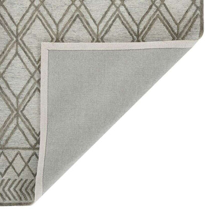 Gray Wool Vista Hand Tufted Rug Carpet