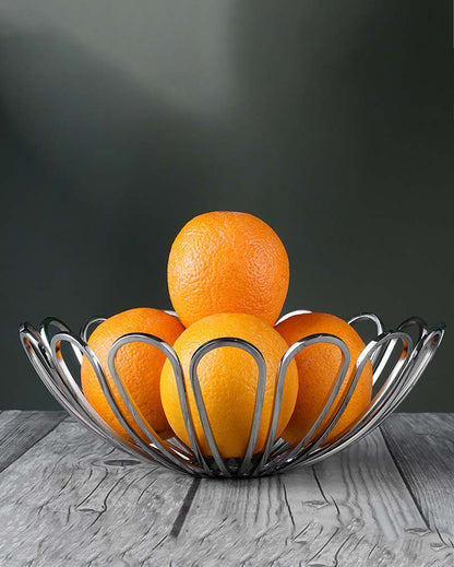 Decorative Chic Umbrella Fruit Basket | 12 x 6 inches