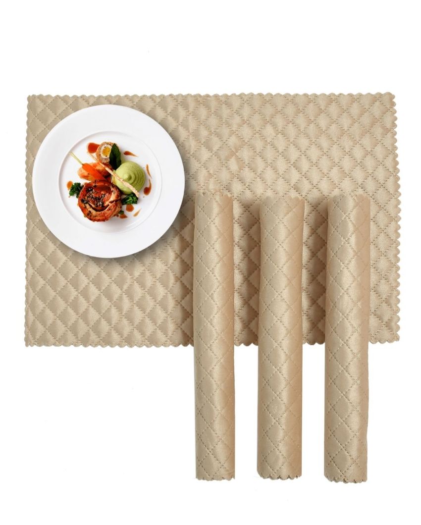 Chic Table Runner and Coordinated Placemats | Set of 5