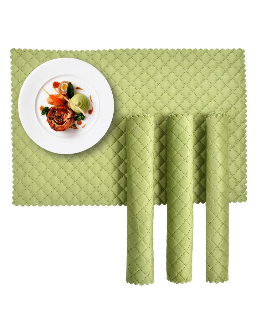 Chic Table Runner and Coordinated Placemats | Set of 5