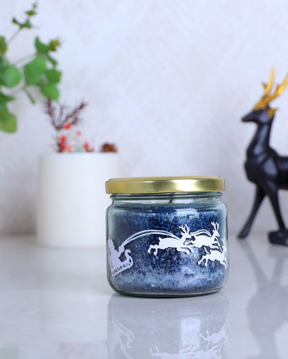 Modish Deer Glass Candle Jar | 3 x 3 inches