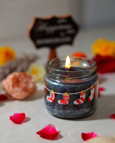 Spiffy Socks Candle Jar | 3 x 3 inches