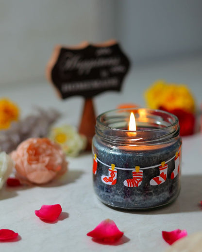 Spiffy Socks Candle Jar | 3 x 3 inches