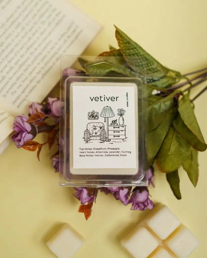 Vetiver Fragrance Wax Melts |  90 gm