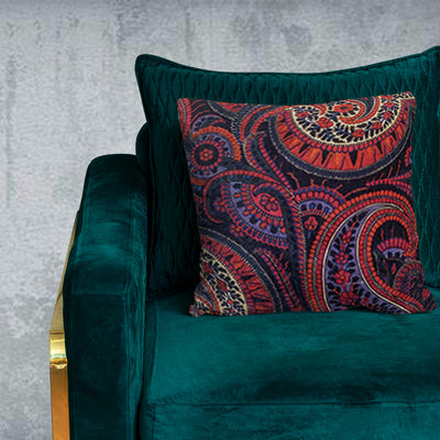 Vintage Velvet Cushion Cover | Single , Set Of 2 | 16x16 inches