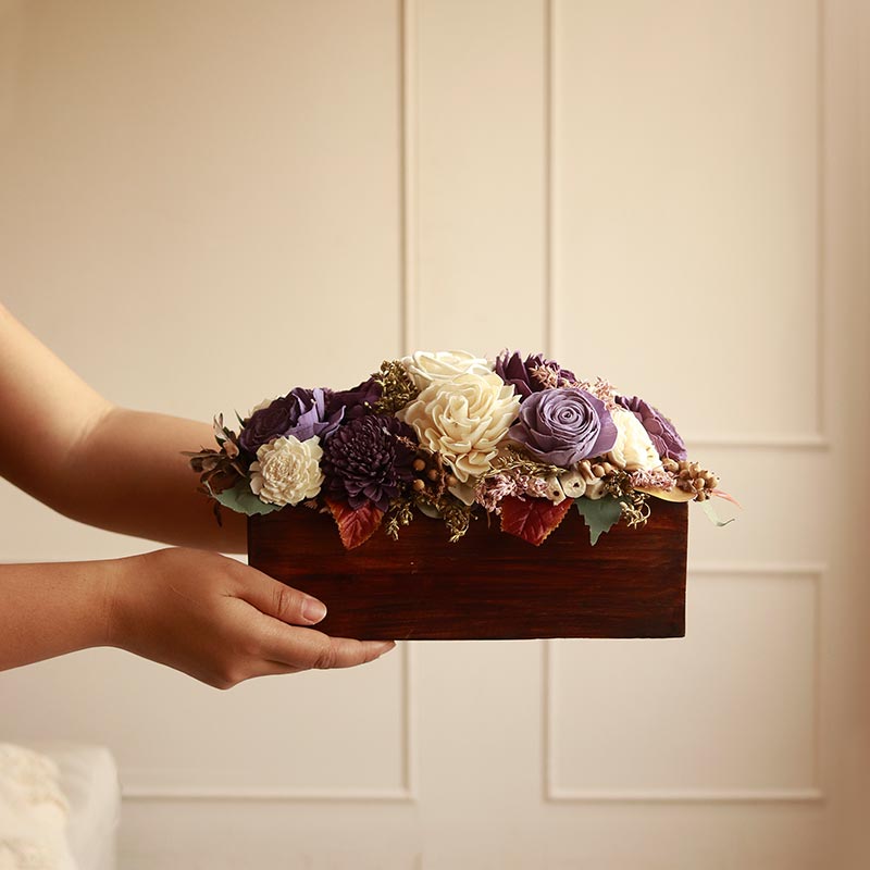 Violet Dreams | Artificial Solawood Flowers