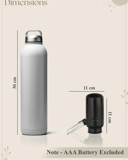 Elegant Wine Ease Electric Wine Pourer | 4 x 4 inches