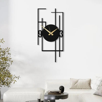 Rectangular Vertical Designer Wall Clock  | 20 x 28 inches