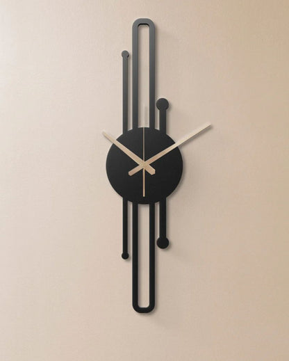 Trumpet Shape Wall Clock | 30 x 7 inches