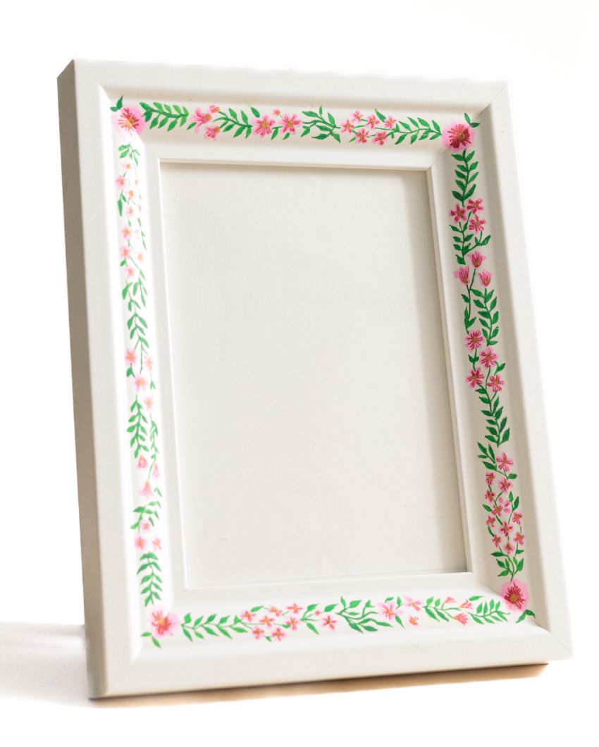 Handcrafted Rajasthani Block Printed Photo Frame | 10 x 8 inches