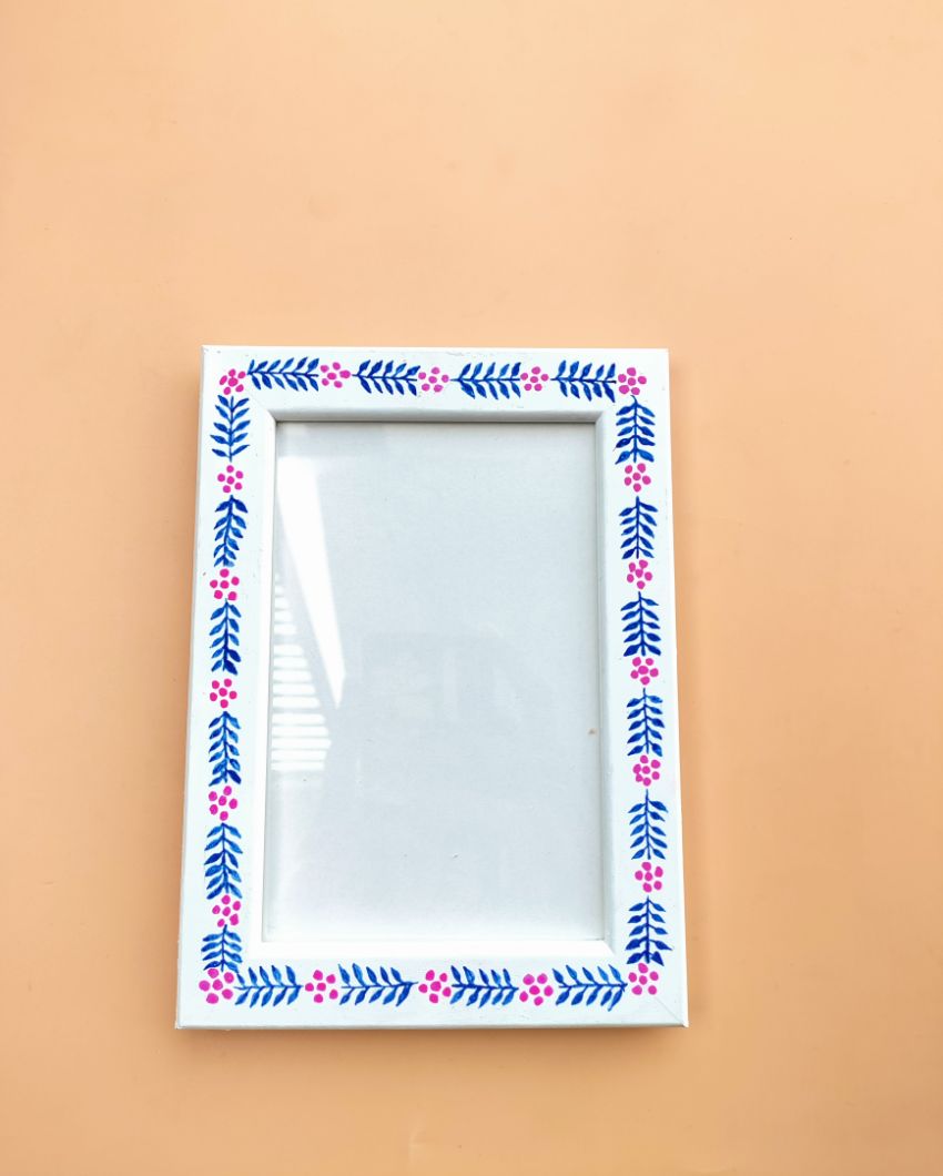 Traditional Rajasthani Block Printed Photo Frame | 7 x 5 inches