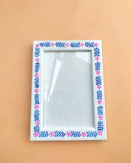 Traditional Rajasthani Block Printed Photo Frame | 7 x 5 inches