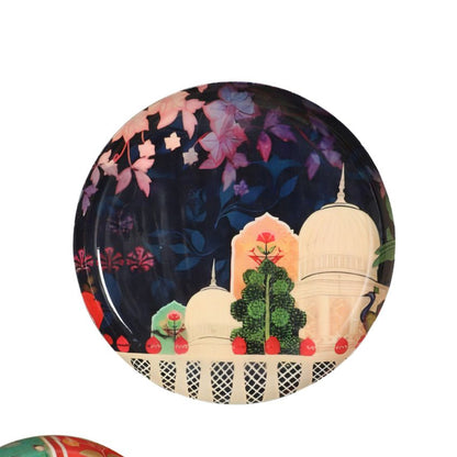 Beautiful Meena Design Monument Wall Art Plates | Set of 3