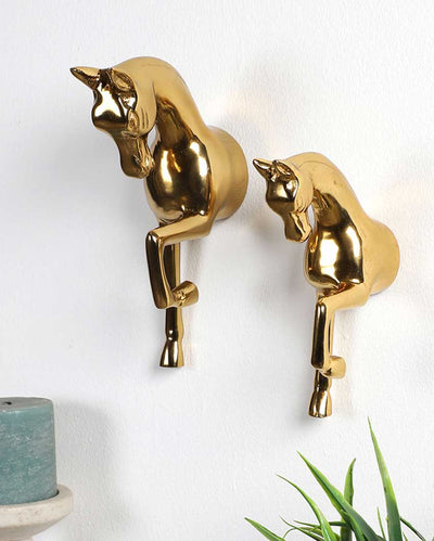 Running Horses Wall Art | Set Of 2