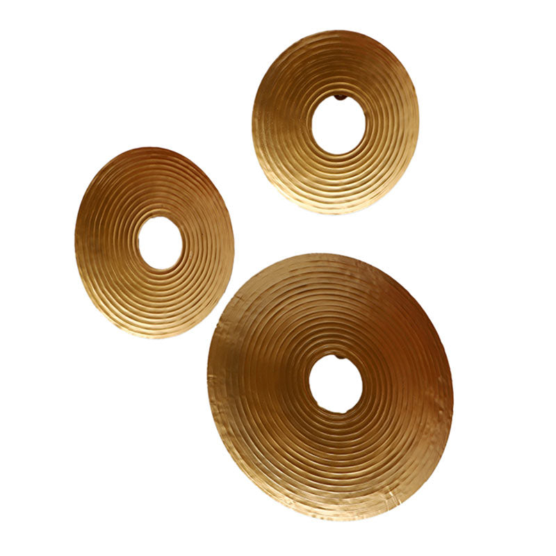 Round Ring Hole Wall Decor | Set of 3 Default Title