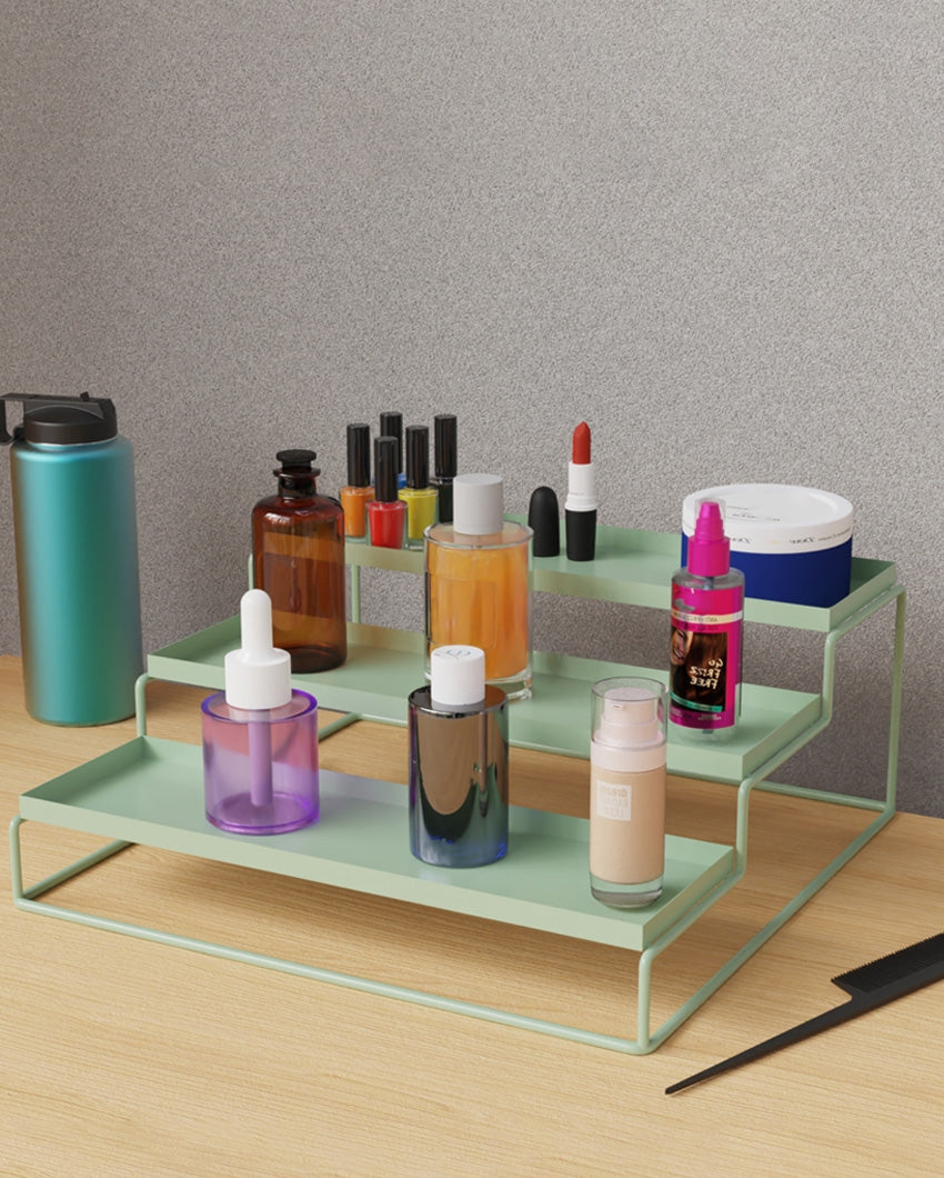 Functional 3-Tier Step Muti-Purpose Rack Organizer | 12 x 11 x 5 inches