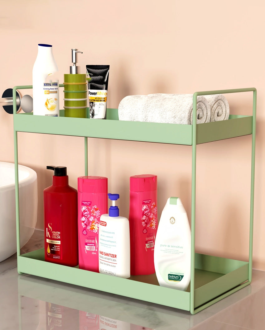 Modern 2-Tier Muti-Purpose Rack Organizer | 12 x 7 x 11 inches