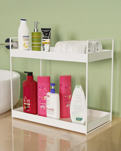 Modern 2-Tier Muti-Purpose Rack Organizer | 12 x 7 x 11 inches