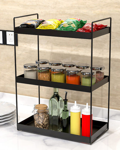 3-Tier Kitchen Spice Rack Organizer | 13 x 7 x 17 inches (For Creators)