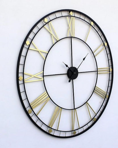 Metal Roman Wall Clock | 24 inches