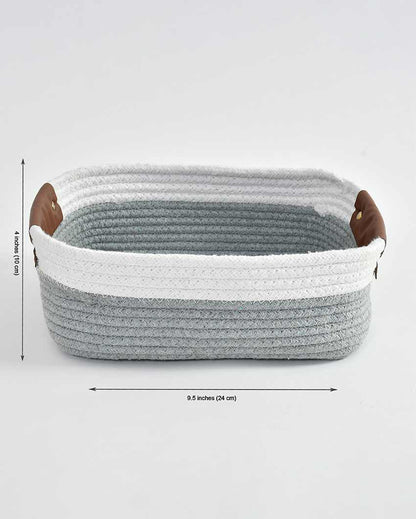 Cotton Shelf Storage Basket