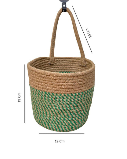 Shammy Storage Basket Green