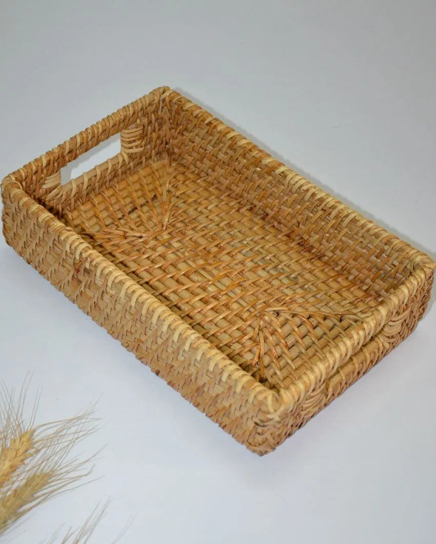 Ageless Design Cane Rectangular Utility Basket