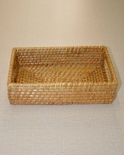 Ageless Design Cane Rectangular Utility Basket