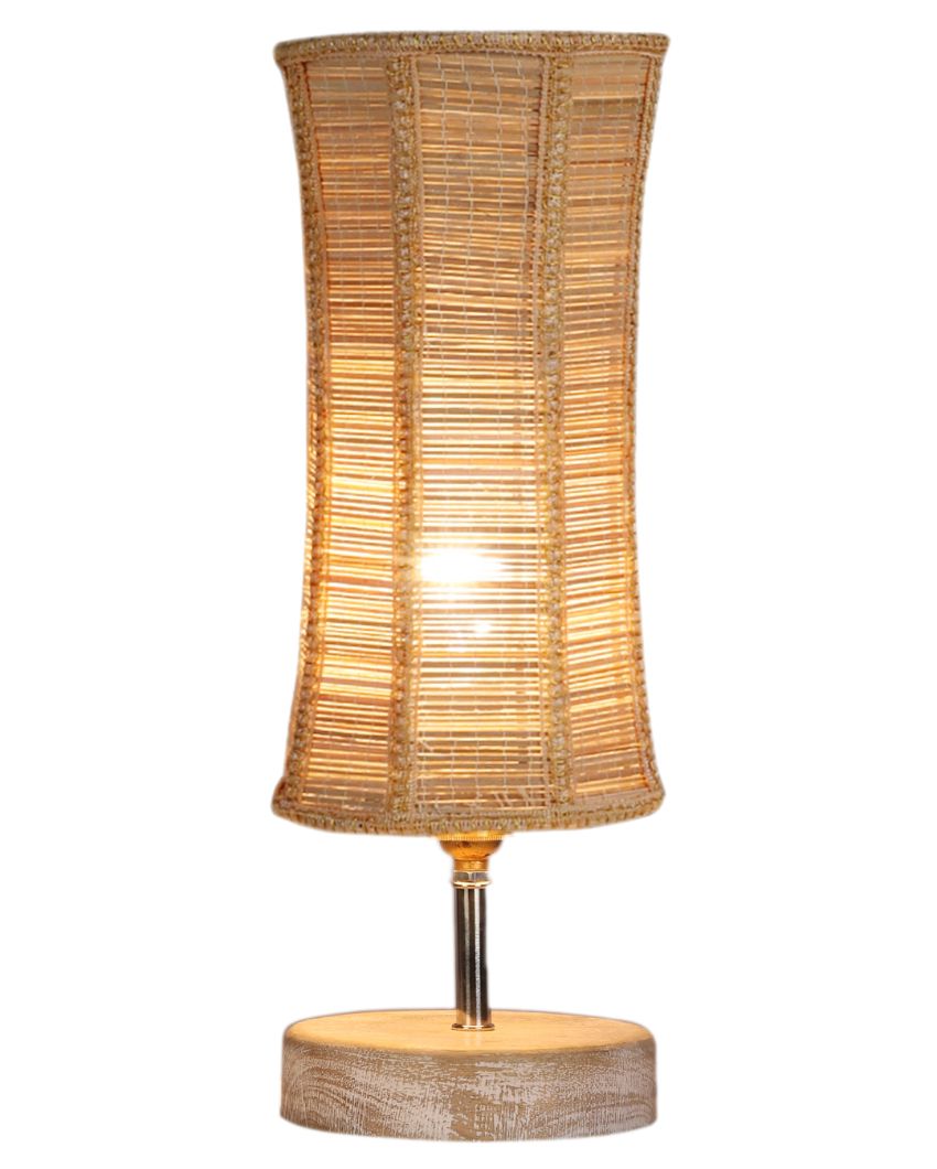 Decorative Bamboo Shade Table Lamp